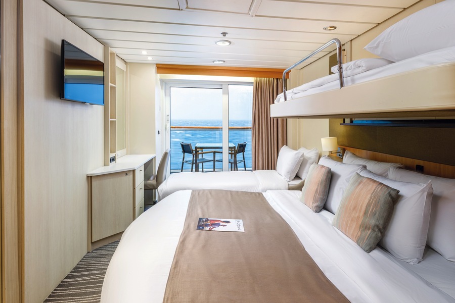 Marella Cruises Marella Explorer 2 Balcony Cabin 4 Berth ©Ben Waller.jpg